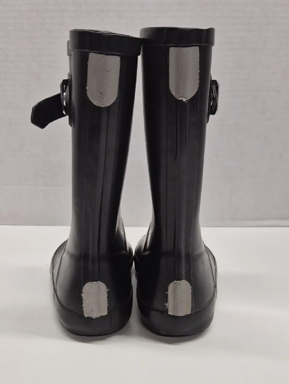 Hunter Kids Rain Boots Tall Waterproof Rainboots Matte Black Little Girls 12
